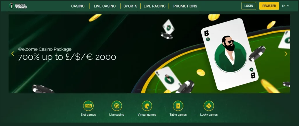 Bruce Pokies Casino Promo Codes